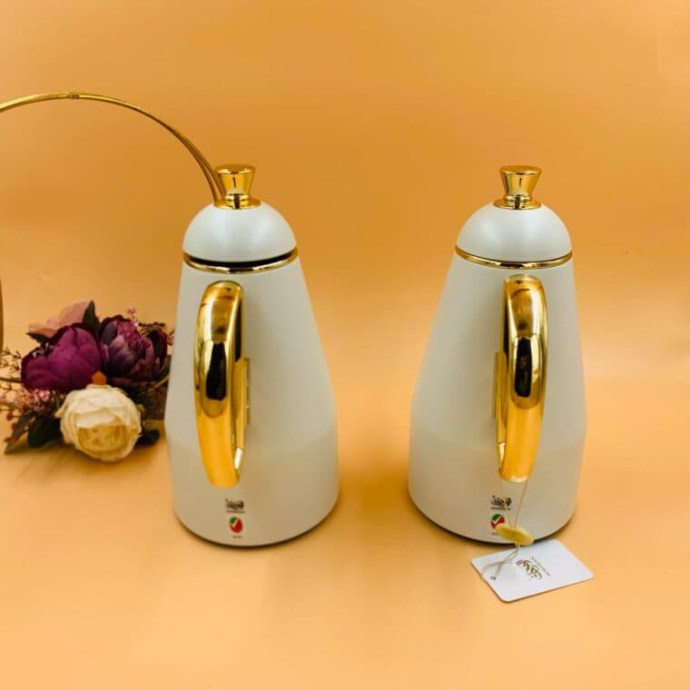 Thermos de présentation à finition soignée, vu de face